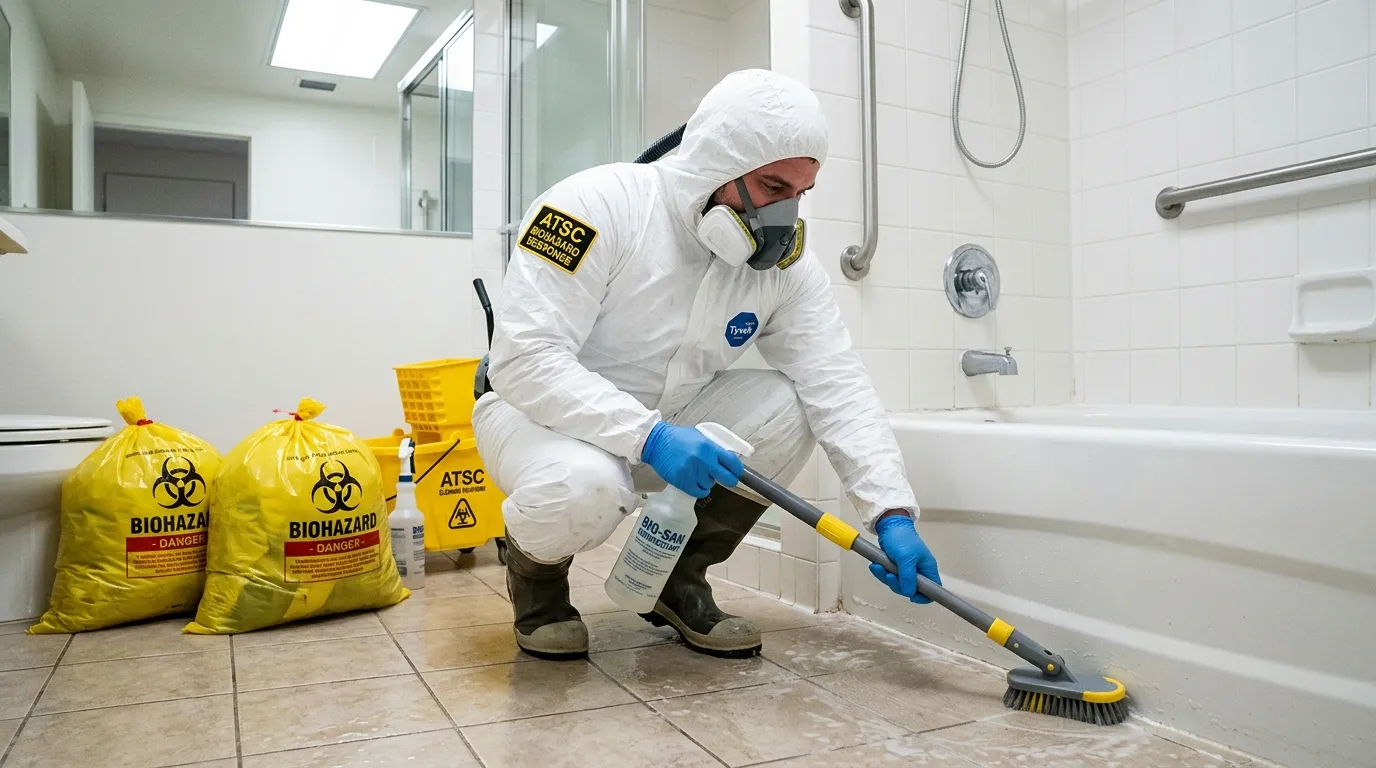 Decontamination equipment deployed for Blood Cleanup in Rio Linda